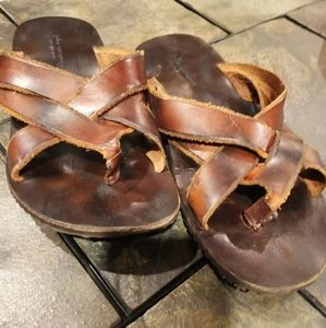 John Varvatos - Italian Leather Sandles -Size 11.5